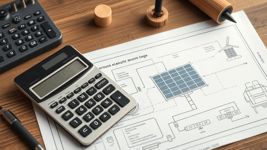 A professional engineering calculator on a wooden desk with