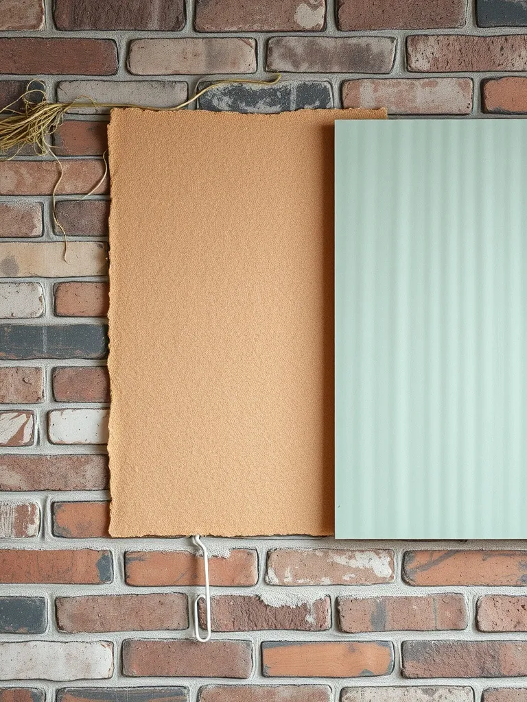 Infographic-style photo of home insulation materials, minera
